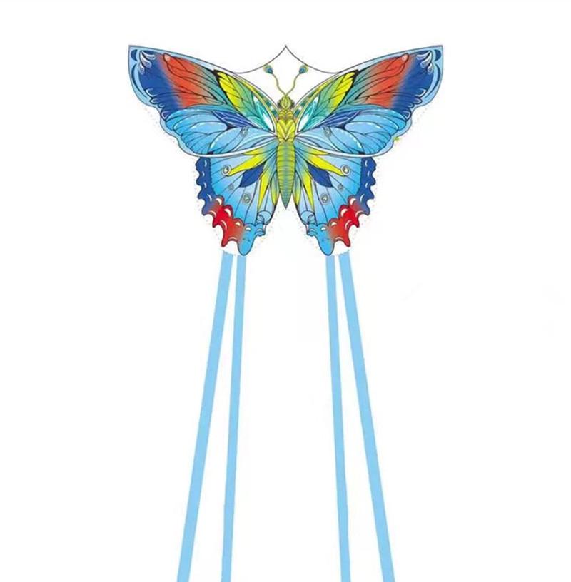 Colorful Wings Butterfly Kite: Easy-Fly Light Breeze for Adults & Kids - High-Grade Delta Design