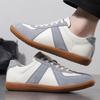 Leather men's shoes spring new men's pigskin casual shoes board shoes versatile breathable trend non-slip breathable white shoes