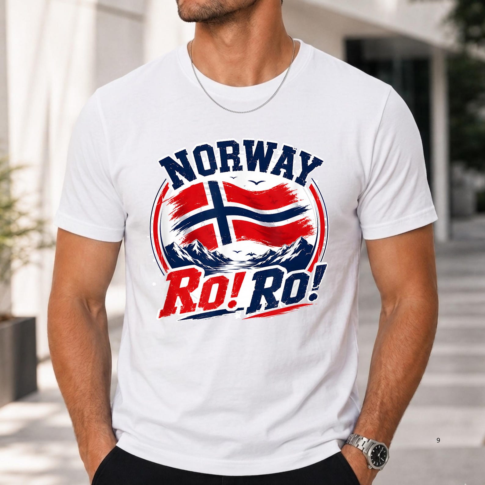 Norway Ro! T-Shirt, 2026 World Cup Football Norwegian Team Chant Shirt, Norge National Soccer Team Fan Tee, Norway Football Supporter Gift XL
