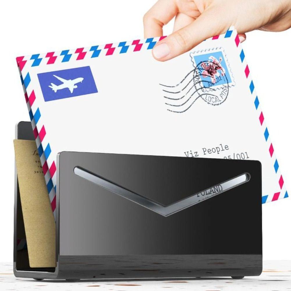 

Легкий держатель для файлов и писем, прозрачный держатель для сортировки конвертов и счетов, почтовый держатель, стойка для школы Style 3