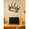 Crown Metal Wall Art Royal Theme Mural Prince Princess Bedroom Decor Housewarming Gift
