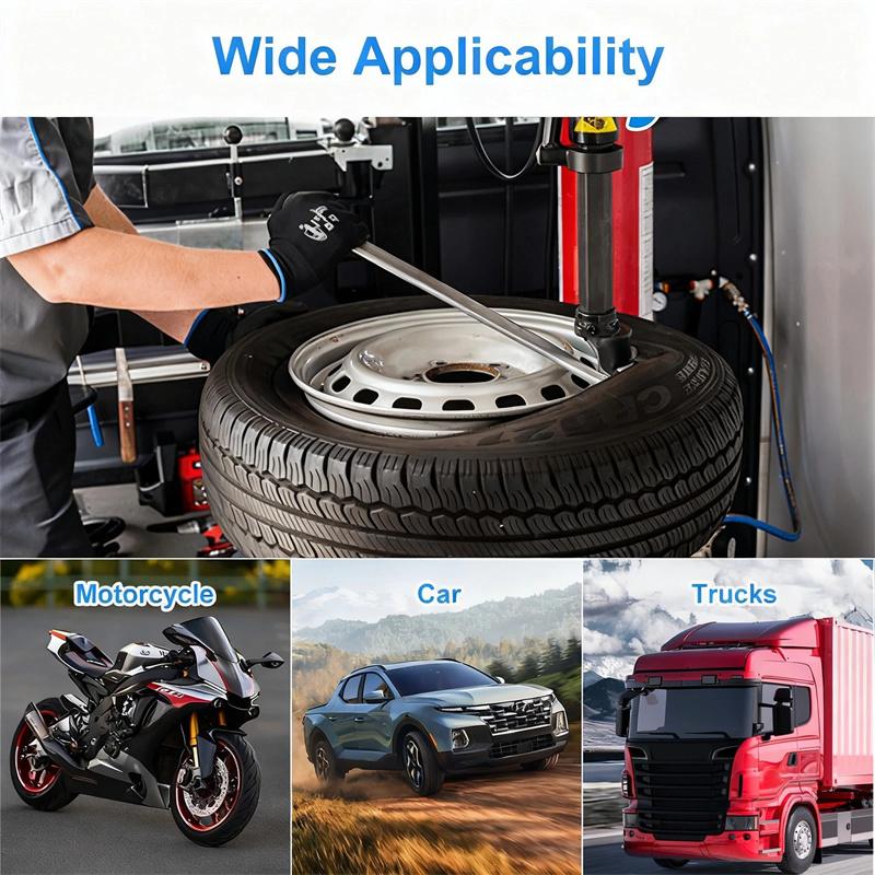 Łyżka do opon Podnośnik stopki 20 cali Dźwignia do montażu/demontażu Łom Podważak do felgi Narzędzie do wymiany opon
