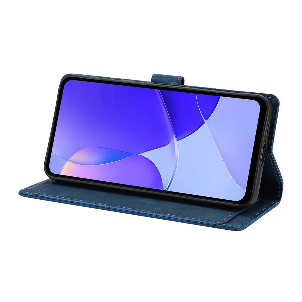 Für iPhone 7-17 Brieftaschenstil Mattes Leder Handyhülle, Mehrere Kartenfächer & Ständer, Stoßfeste Schutzhülle (8 Farben)