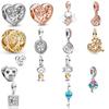 Plataoriginales Family Tree Love House Charms Pendant Fit Bracelet Trinket For Women Jewelry Making Party Luxury Gift