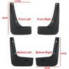 Car Mudguards For KIA Forte Cerato K3 YD 2014 - 2016 2017 2018 Mudflap Mud Flaps