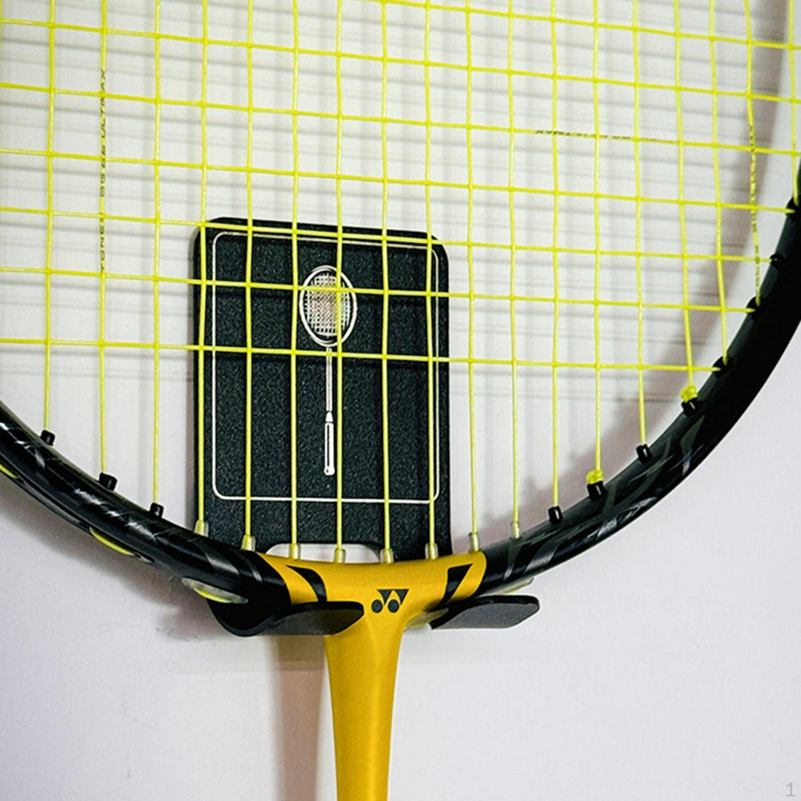 

Badminton Racket Hook Wall Mounted Rack Vertical Display Holder for Garage