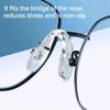 1/2/4pc Ultra-Soft Silicone Eyeglass Nose Pads Comfort Fit Glasses Frame Accessories Anti-Slip Nose Pads for Sports & Daily Wear