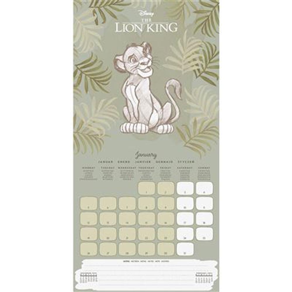 Disney Classics Artist Series 2026 Calendar