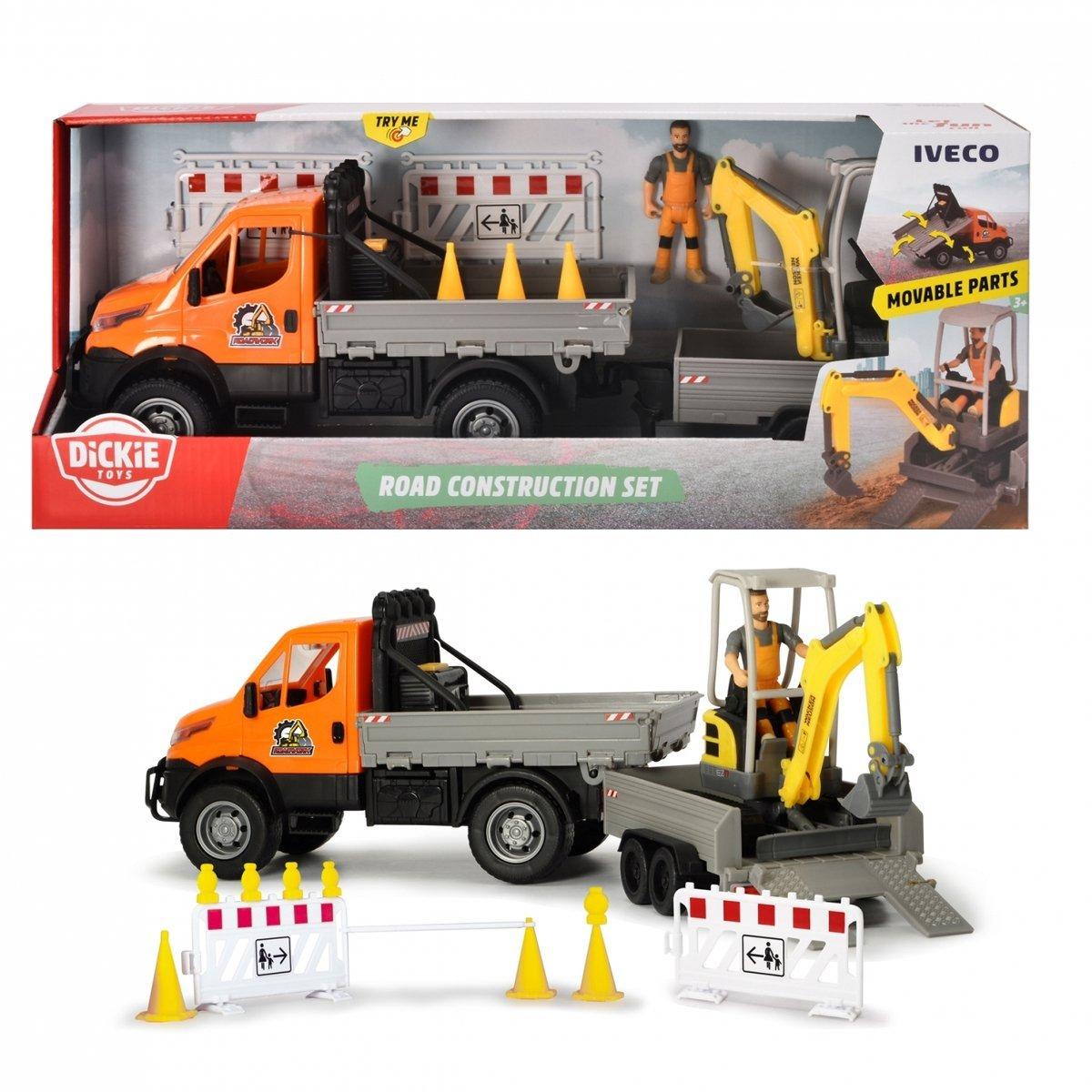 

203837020 Dickie, Набор для дорожного строительства, 42 см