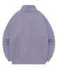 COVERNAT C Logo Half Zip Sweatshirt Lavender