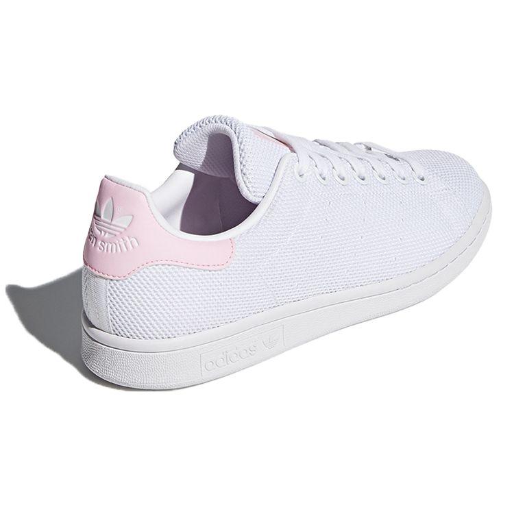 Adidas Originals Stan Smith Non-Slip Breathable Low-Top Sneakers Women Sneakers Bright-White CQ2823