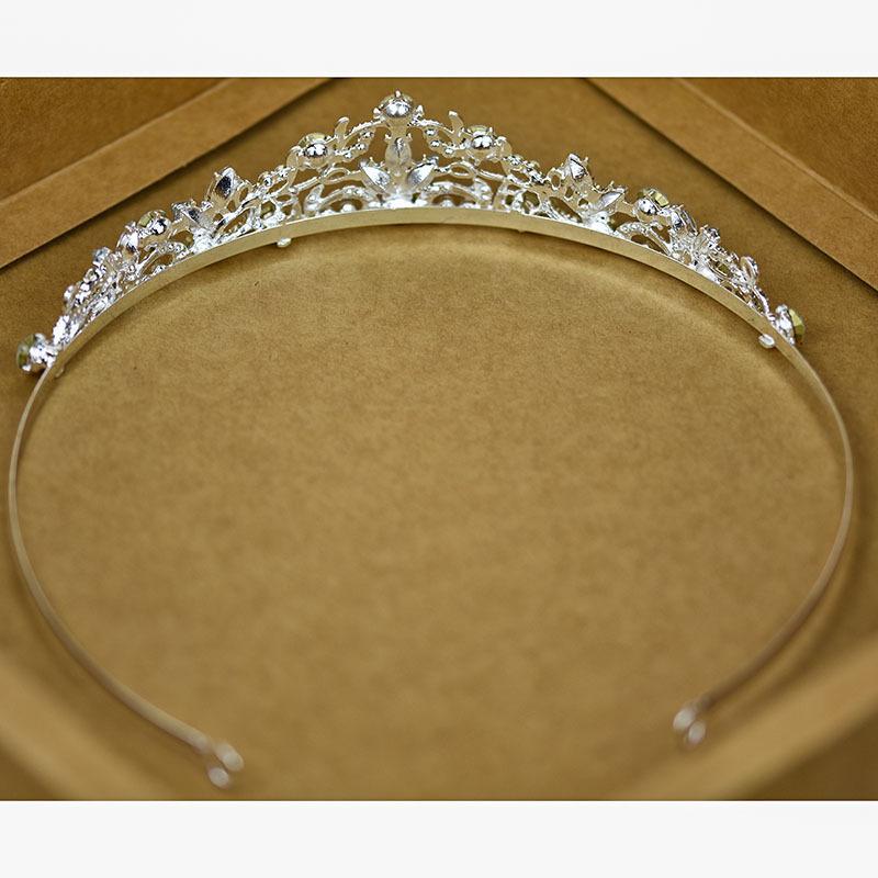 Brautkrone Stirnband Stirnband Legierung Haarschmuck Strahlendes Diamant-Stirnband Voll Diamanten Prinzessin Luxus Brautkrone