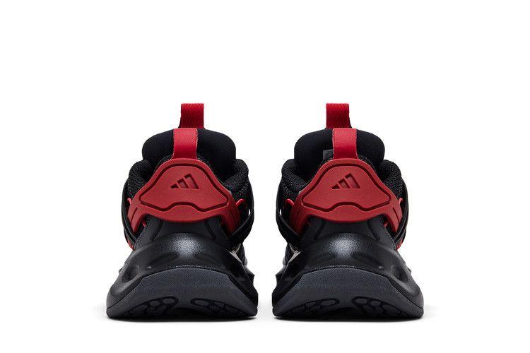 adidas XLG Runner Deluxe Black Gold Metallic Red