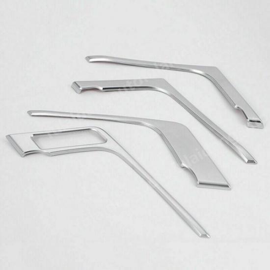 For Lexus RX350/450H 2016-2021 Silver Inner Door Handle Bowl Moulding Cover Trim