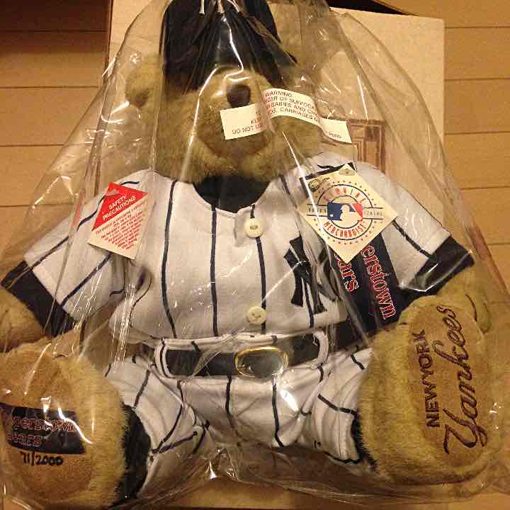 

[USED] NY Yankees teddy bear