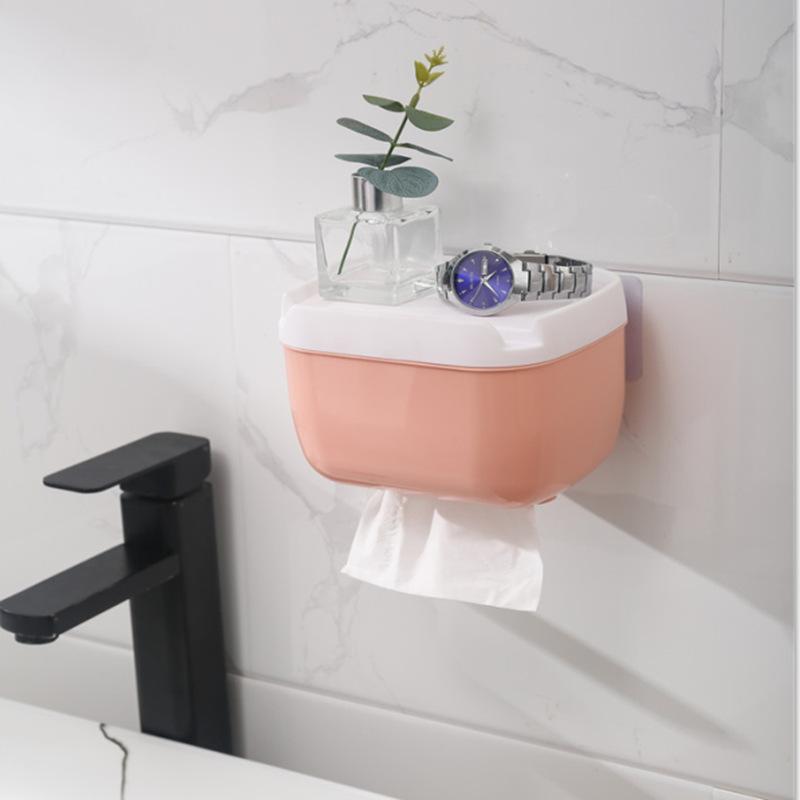 Spurloser Aufkleber Toilette Toilettenpapier Lochfreies Regal