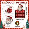 Countdown Calendar Festive Wooden Toy Display Decor Advent Countdown Calendar For Vacation Holiday Classroom Offices Desk Kids