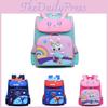 Cute Animal Print School Bag For Kids Large Capacity And Spinal Support