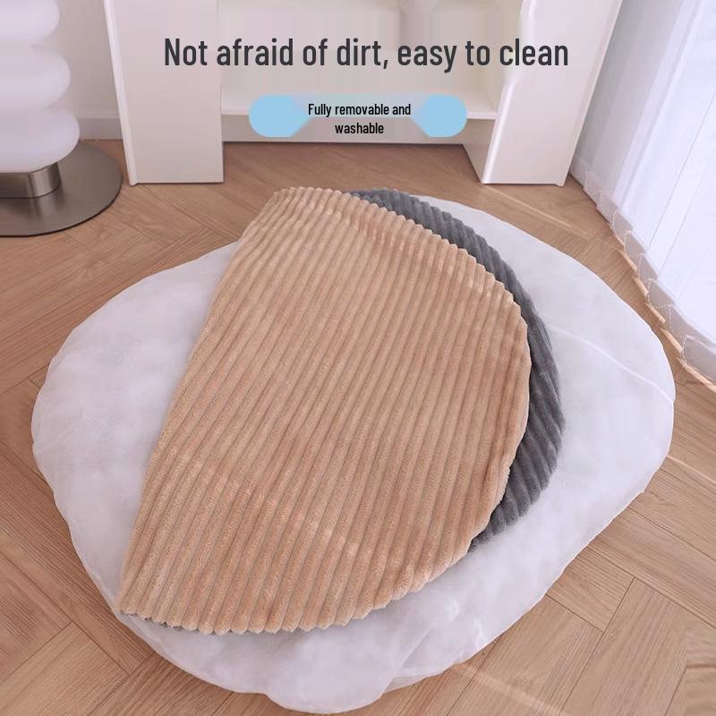 Cozy Winter Cushion for Dogs & Cats - Removable, Washable Sleeping Pad for Small Pets