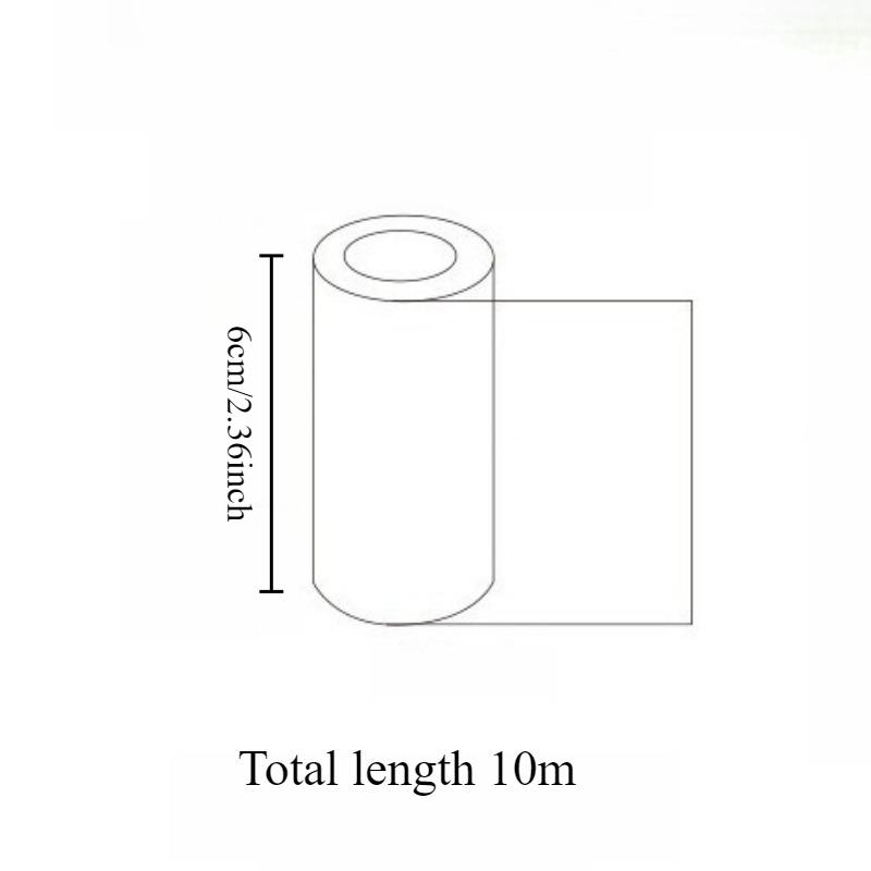 

1pc High Transparency Mousse Cake Border 5m PP No Raw Edge Popping Paste Cake Packaging Decoration Baking Packaging
