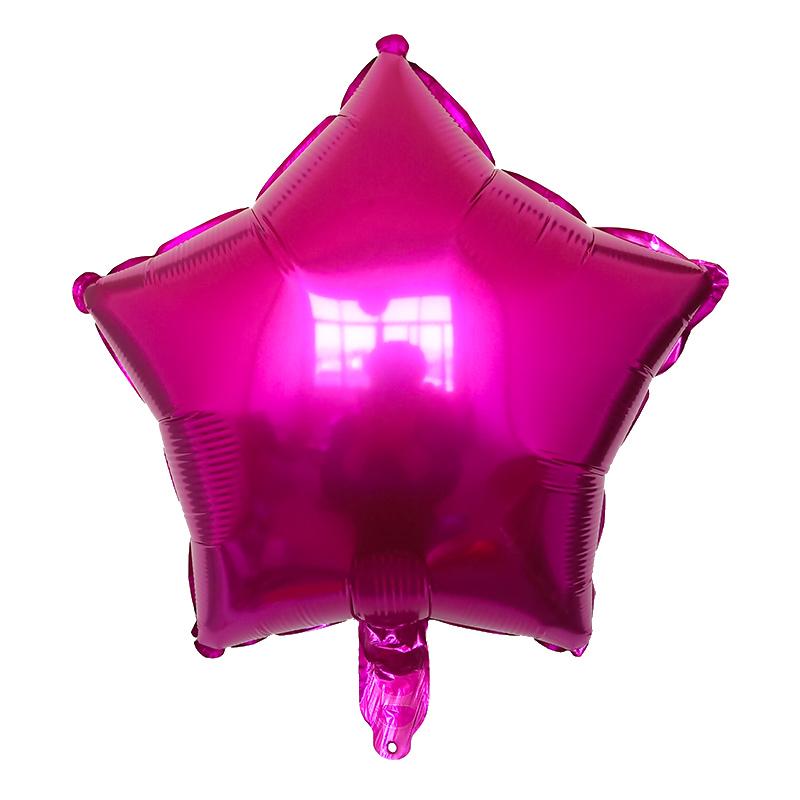 10pcs 18inch Gold Silver Foil Helium Star Balloon Wedding Decoration Baby Shower Kids Birthday Party Pure Air Globos Supplies