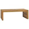Day and Night - Day and Night Solid Eroded Teak Wood Coffee Table 110x35x38 Cm