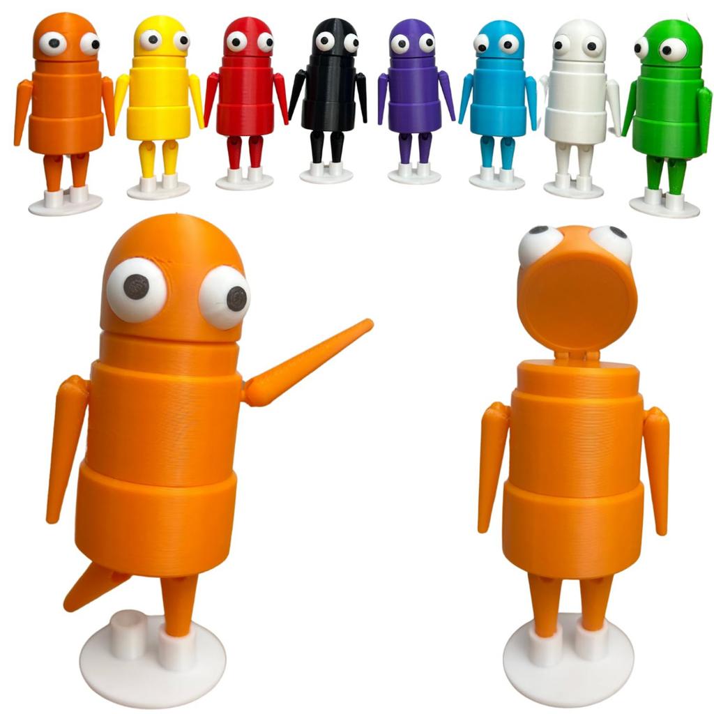 3D-gedruckte Charaktermodelle, Horror-Spiel, bewegliche Sammlermodelle, geeignet für Fan-Geschenke