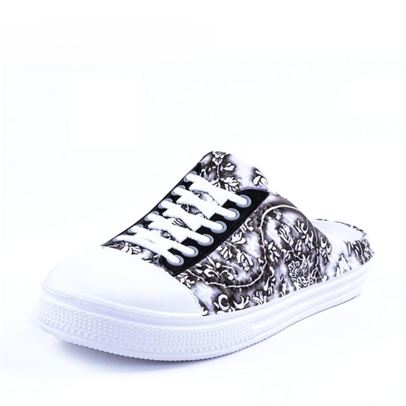 Женские новые модные сандалии без шнуровки, легкие удобные дышащие уличные пляжные тапочки 36 чёрный