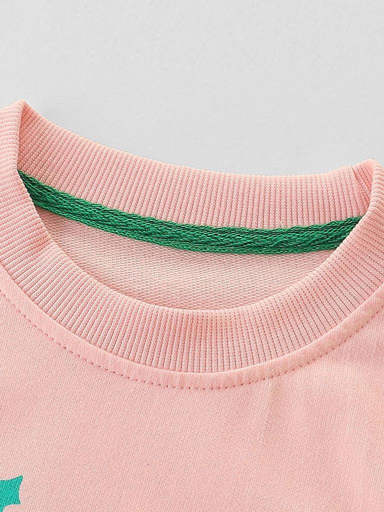 Children's Cartoon Print Long-Sleeve Sweatshirt for Autumn/Winter