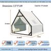 Three-Person Rainproof BBQ Dining Tent for Outdoors & Indoors