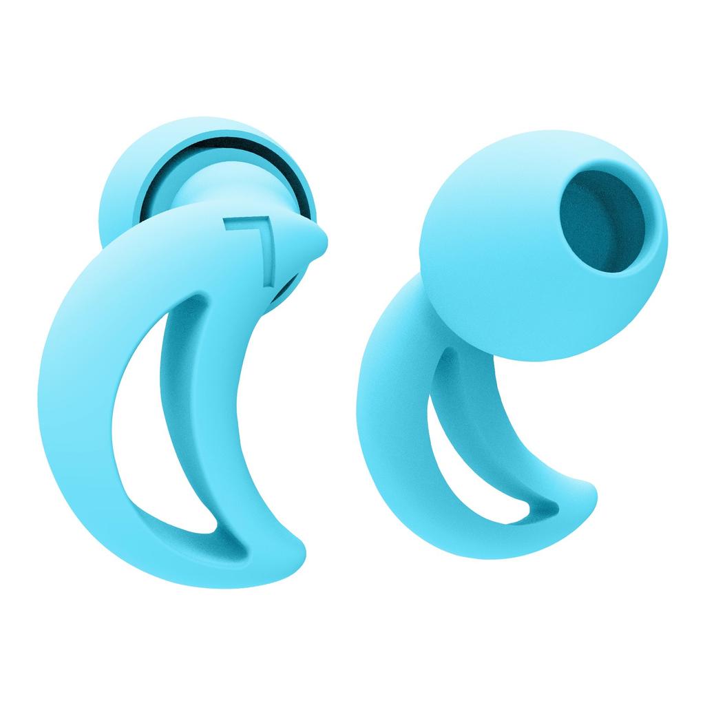 Schallisolierende Schlaf-Ohrstöpsel, Superweiche geräuschreduzierende Silikon-Ohrstöpsel, Wiederverwendbar, Geeignet zum Schlafen, Schwimmen, Arbeiten und Studieren(1 Paar)