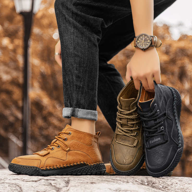 Thick-heeled Massive Shoes 46 Man Vulcanize Shoes Men's Sneakers Tennis For Sports Men Latest Particular Lux To Play