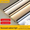 45-Degree Side-Emitting LED Cabinet Light Strip for Wardrobes, Wine Cabinets, Shoe Cabinets, and Display Cabinets