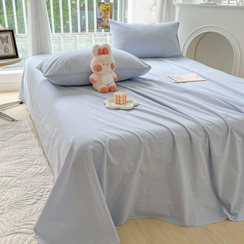 

Popular Plaid Thick Bed Sheet For Single Double Student Dormitory Bed 120*230