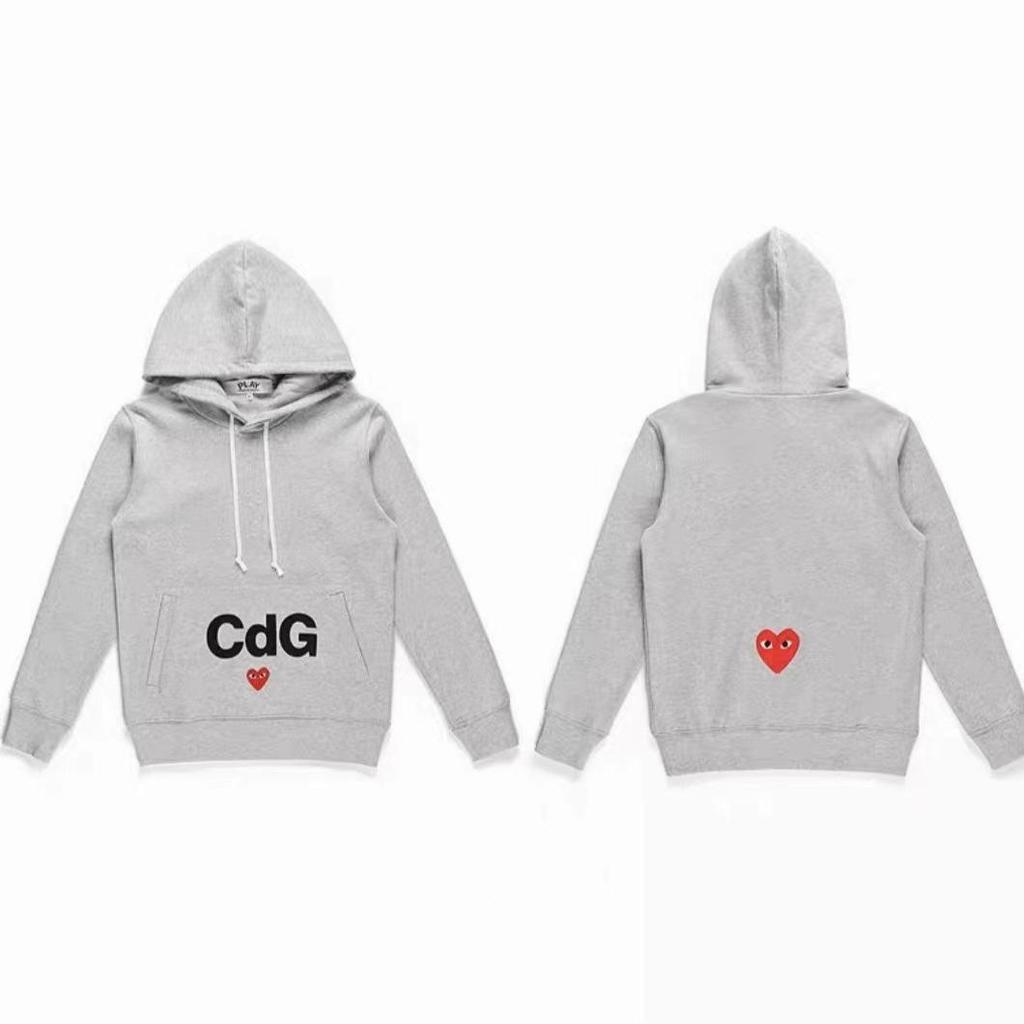 Chuan Jiu 2024 A/W Heart Hoodie: Unisex Stand Collar Zipper Pullover with Drawstring Hood