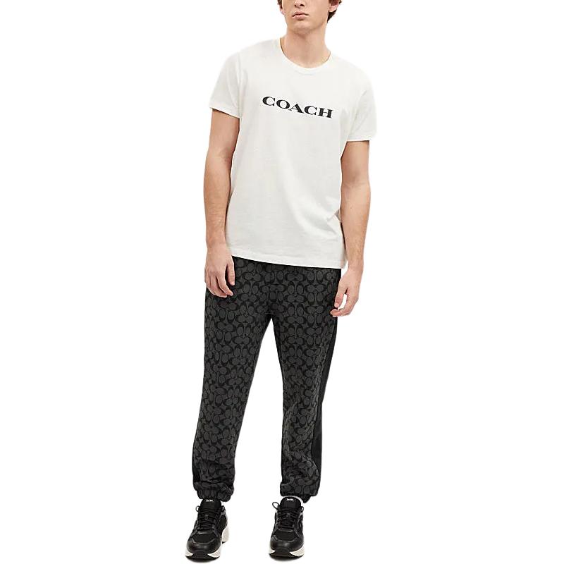 COACH SS24 Casual Pants Men's Charcoal Gray CP828-R8E