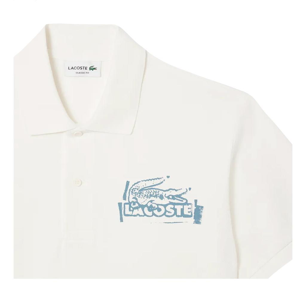 Lacoste Mens L.12.12 Printed Classic Polo Shirt