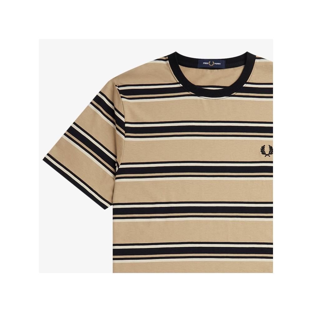 Fred Perry [genuine HeadquarTers] Fred Perry [sporT] STriped T shirT  V19  Afpm2416557 V19 qzgAfpm2416557 V19