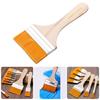 10Pieces Small Paint Brushes with Soft Bristles and Wood Handle Include Gloves for Wall Cabinets Fence and Touch Up