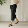 ELYSIA Leher Linen Baggy Elastic Pants