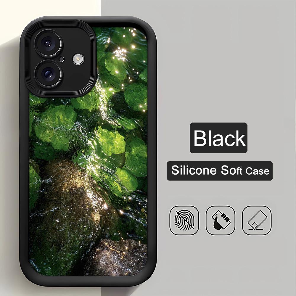 

Wave Light Water Surface Phone Case For IPhone 17 Air 16 15 14 Plus 13 12 11 Pro Max Shockproof Cover Case Funda 16 15 14 Plus iphone 11 Pro