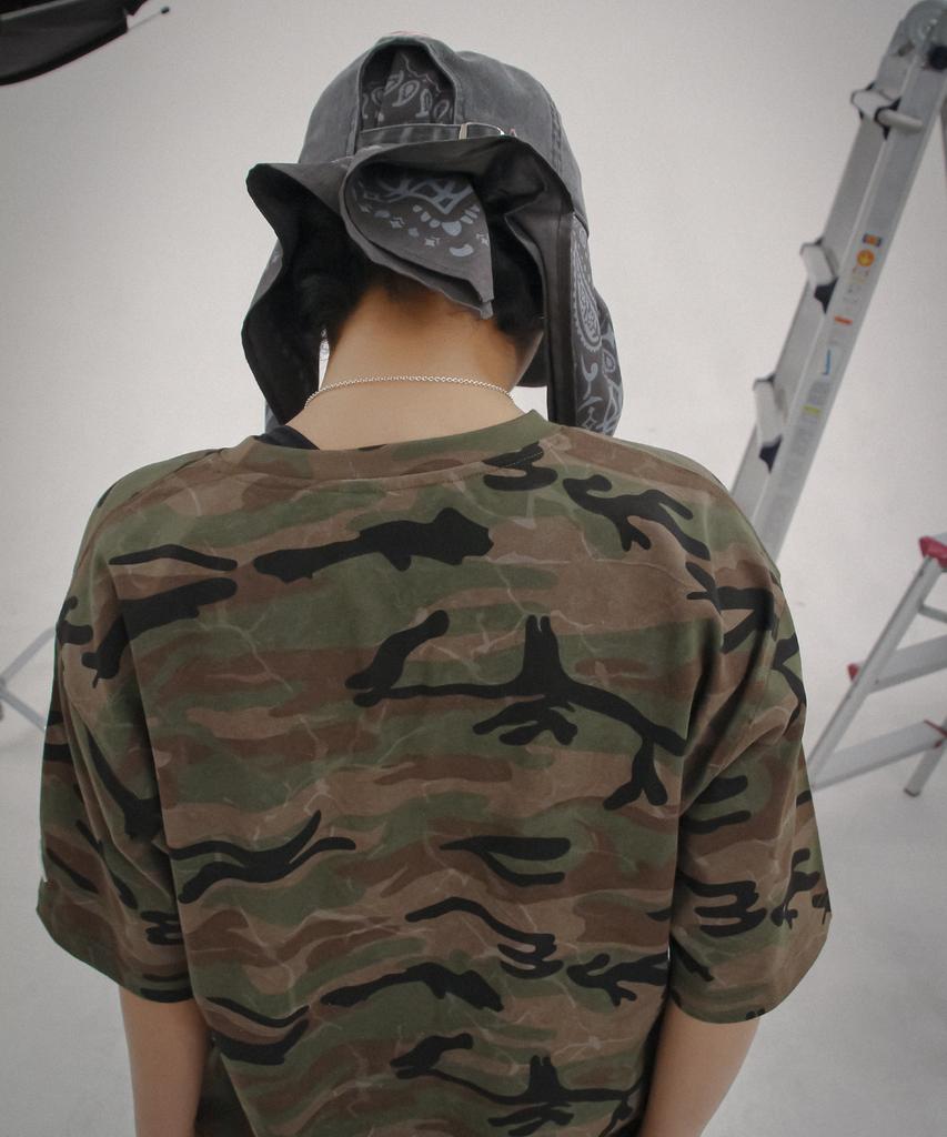 Wieoldeuwoldeu Acro Logo Camouflage T-Shirt
