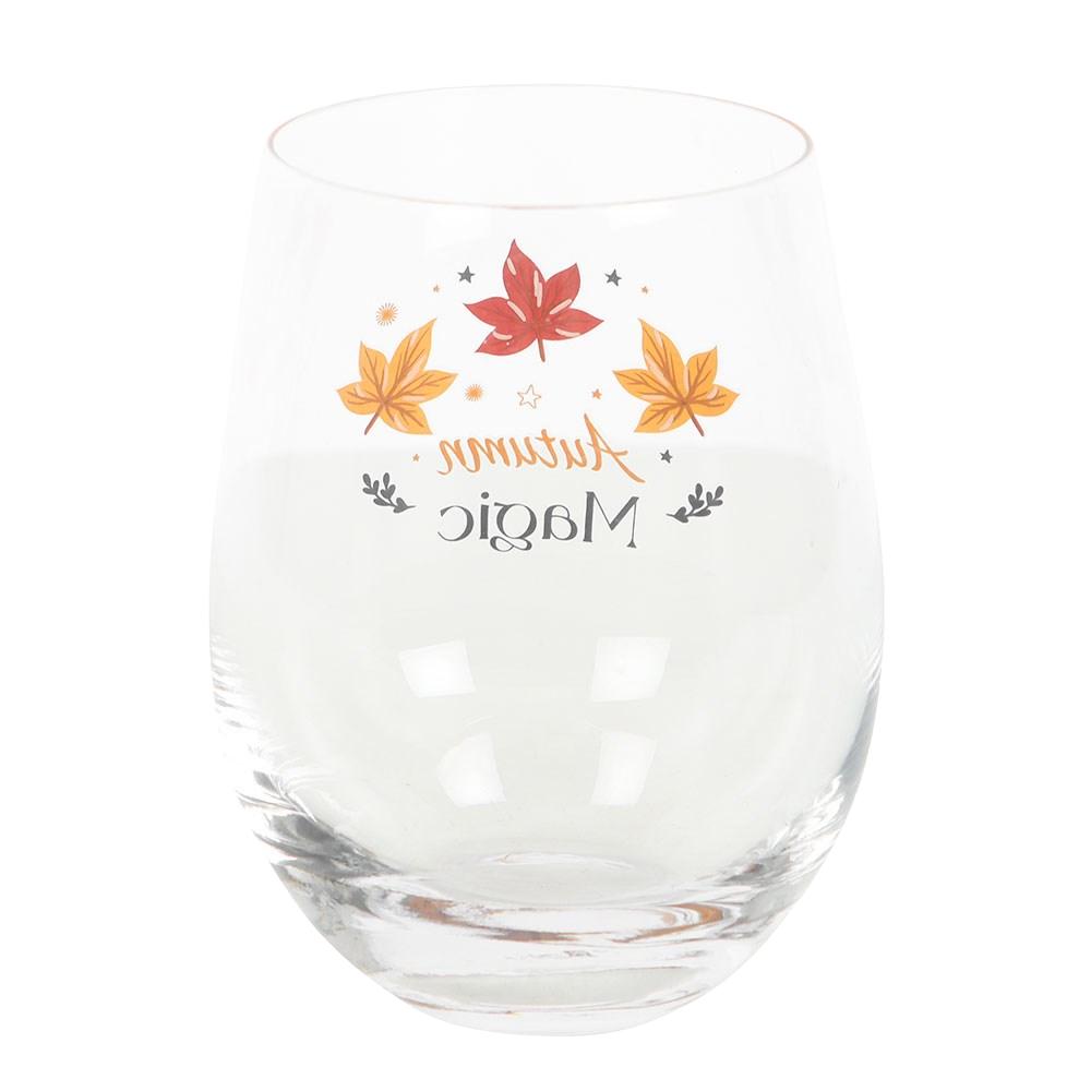 Something Different Autumn Magic Stemless Glass