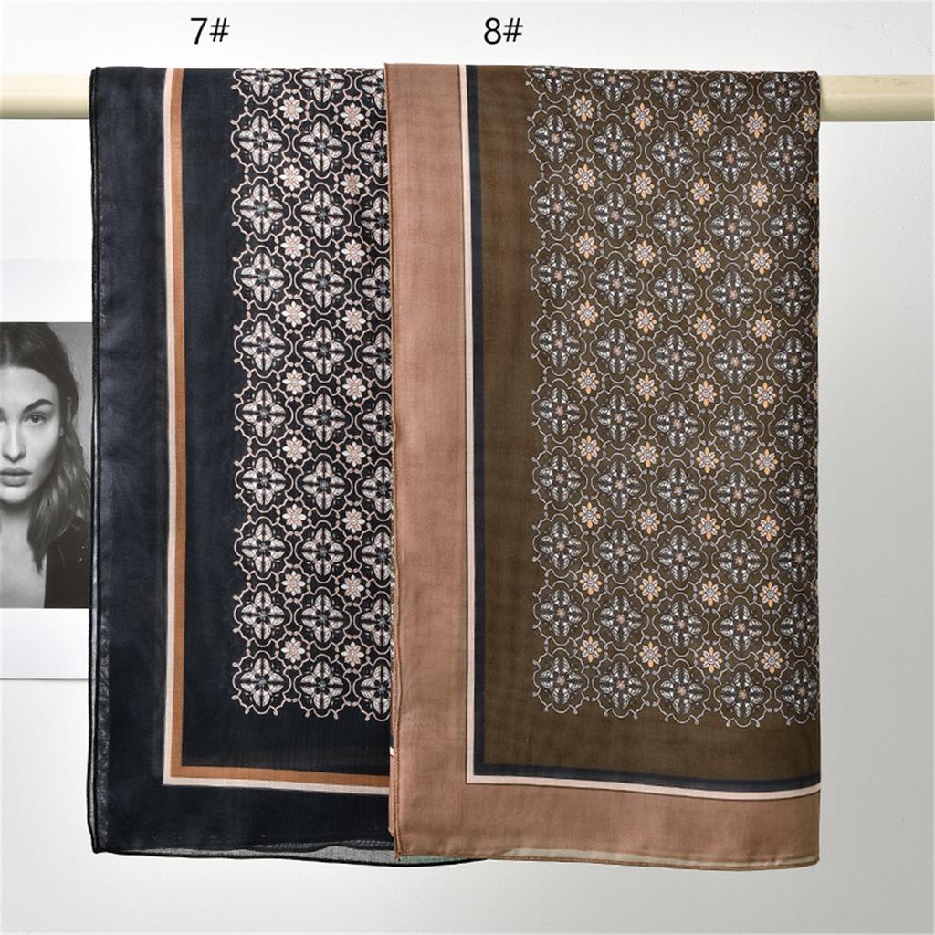 Malaysia Turban Wrap Cloth Convenience Head Scarf Lightweight Square Neck Scarf Soft and Breathable Neckerchief