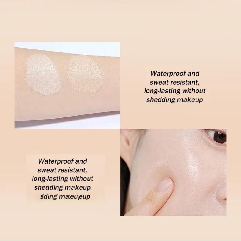 Ivory White Liquid Foundation Waterproof Lasting Concealer Full Coverage Brighten Face Moisturizing Oil-control Natural BB Cream
