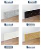 Self-Adhesive Anti-Collision Wall & Floor Strip for Baseboards, Windowsills, Door Frames, and Corners