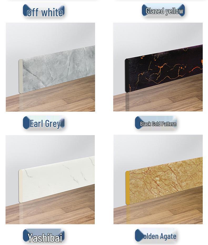 Self-Adhesive Anti-Collision Wall & Floor Strip for Baseboards, Windowsills, Door Frames, and Corners