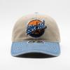 Wieoldeuwoldeu Circle Tower Pigment Color Block Ball Cap