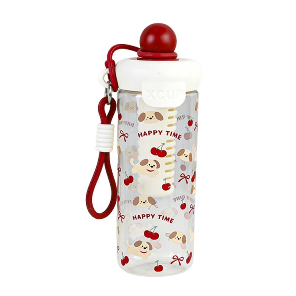 

With Pendant Water Cup High-Capacity Straw Mug Cute Water Bottle for Student Children
