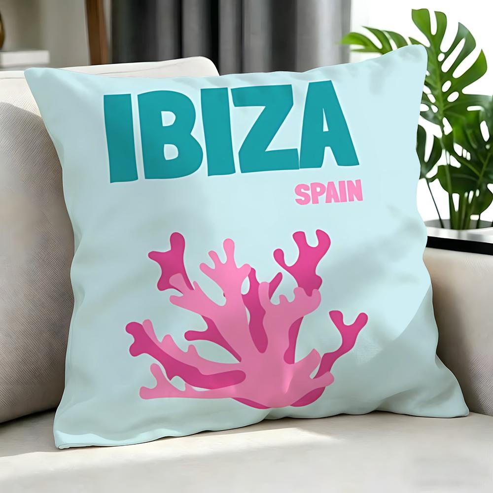 scene Ibiza Cushion Cover Cushion Cover Set Pcs x x x Pillowcase Decorative Sofa Home Decor